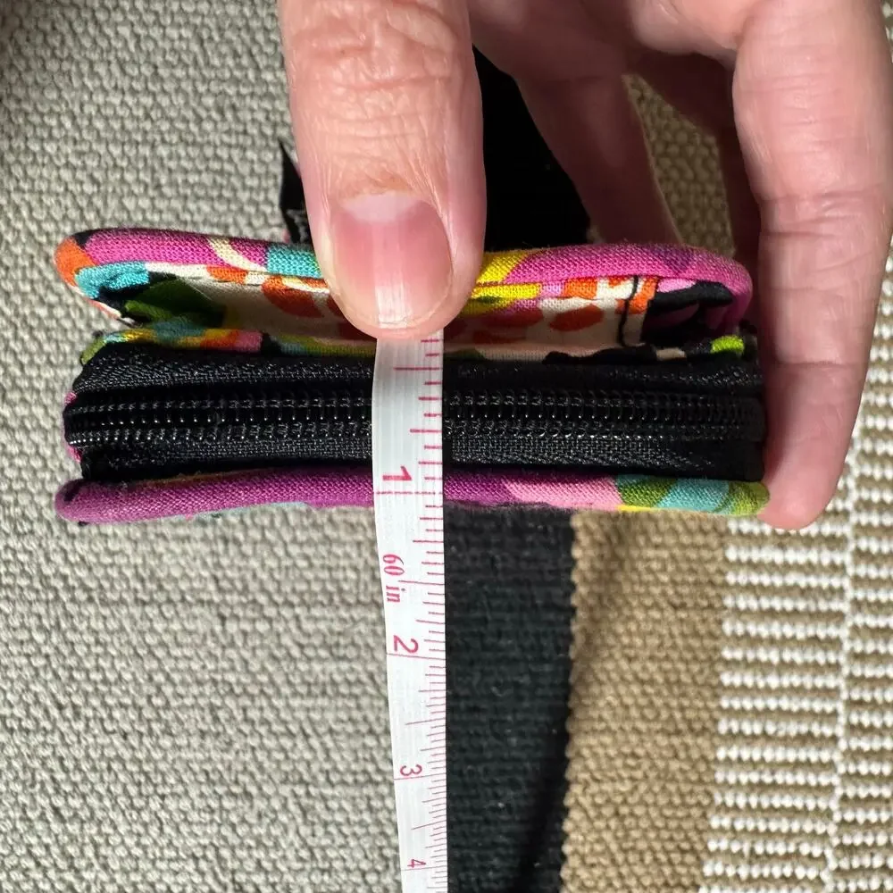 VERA BRADLEY Smartphone Wristlet VA VA BLOOM Travel Y2K Colorful Quilted - Picture 8 of 8